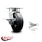 Service Caster 6 Inch Kingpinless Rubber on Steel Wheel Caster with Brake and Swivel Lock SCC SCC-KP30S620-RSR-SLB-BSL - alternate 2